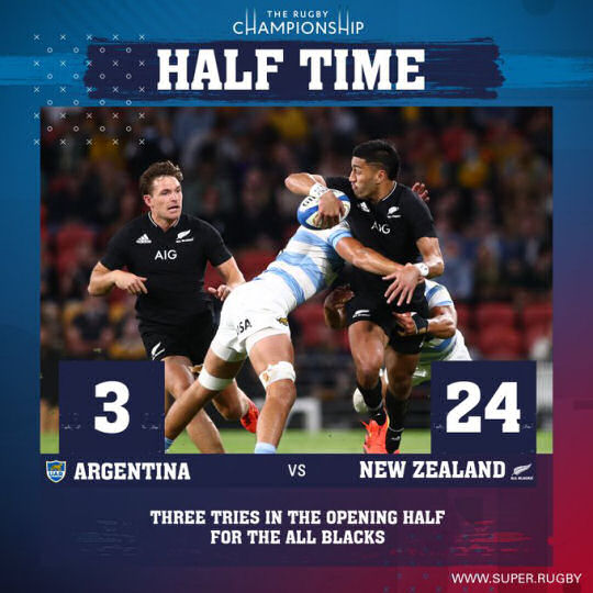 Pumas v All Blacks HT TRC2021